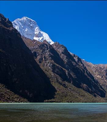 Die archäologischen Stätten der Gegend besuchen. Kredit: J. Vallejo / PromPerú Huascarán Nationalpark in der Cordillera Blanca