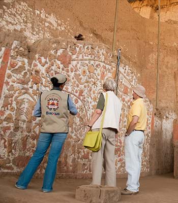 Interior of the Huaca de la Luna