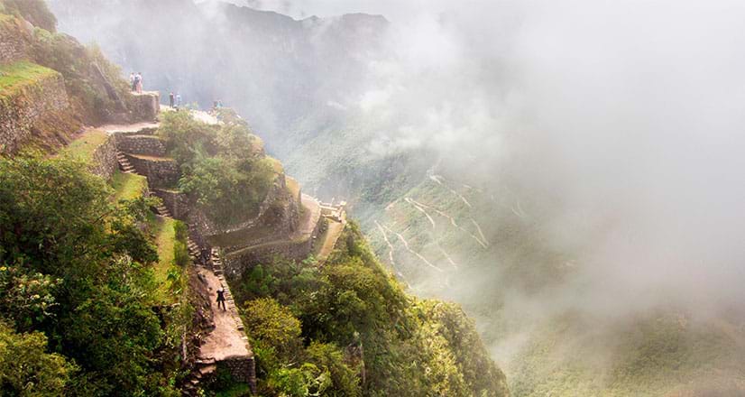 Landscape of the Sacred Valley from the Waynapicchu
