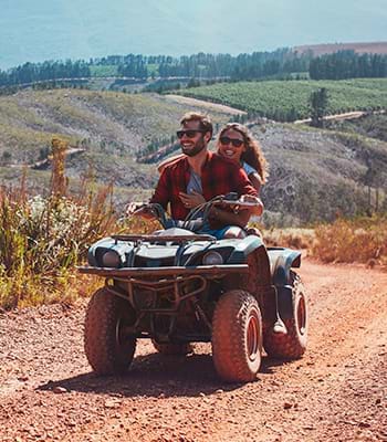ATV ride around Moray