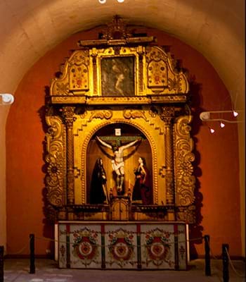 Interior of the cloister of Santa Catalina