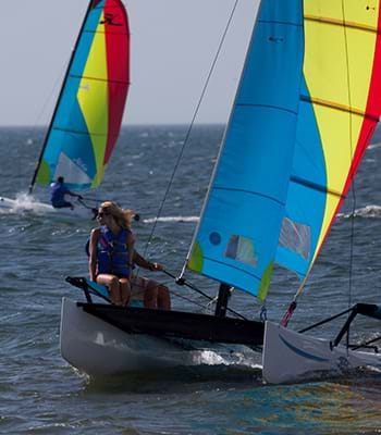 Windsurfing in the Bay of Paracas