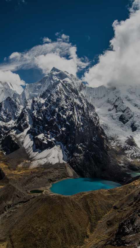 Vista de la Cordillera Blanca