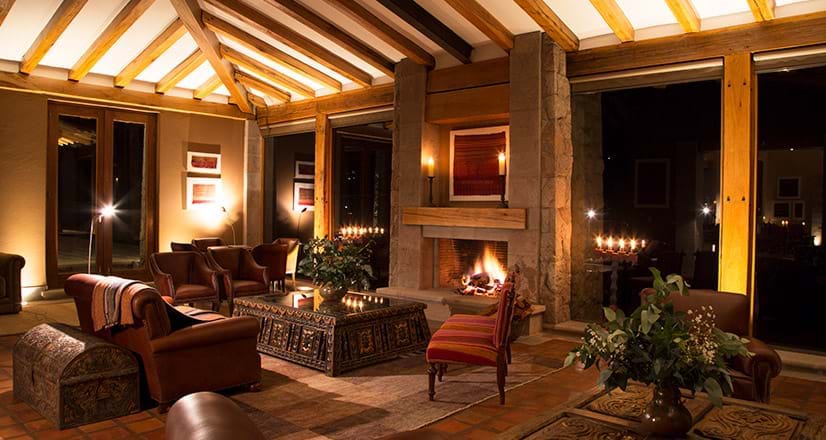 Interior de la Hacienda Urubamba