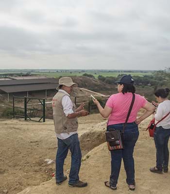 Recorre la Huaca de Sol a través de la web: http://innovadev.cultura.pe/cabezavaca/zona/