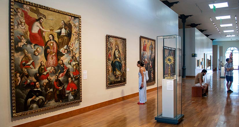 El museo muestra lo mejor del arte peruano.