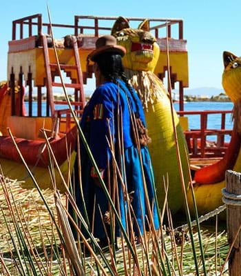 Aprender a hacer una isla de totora.
