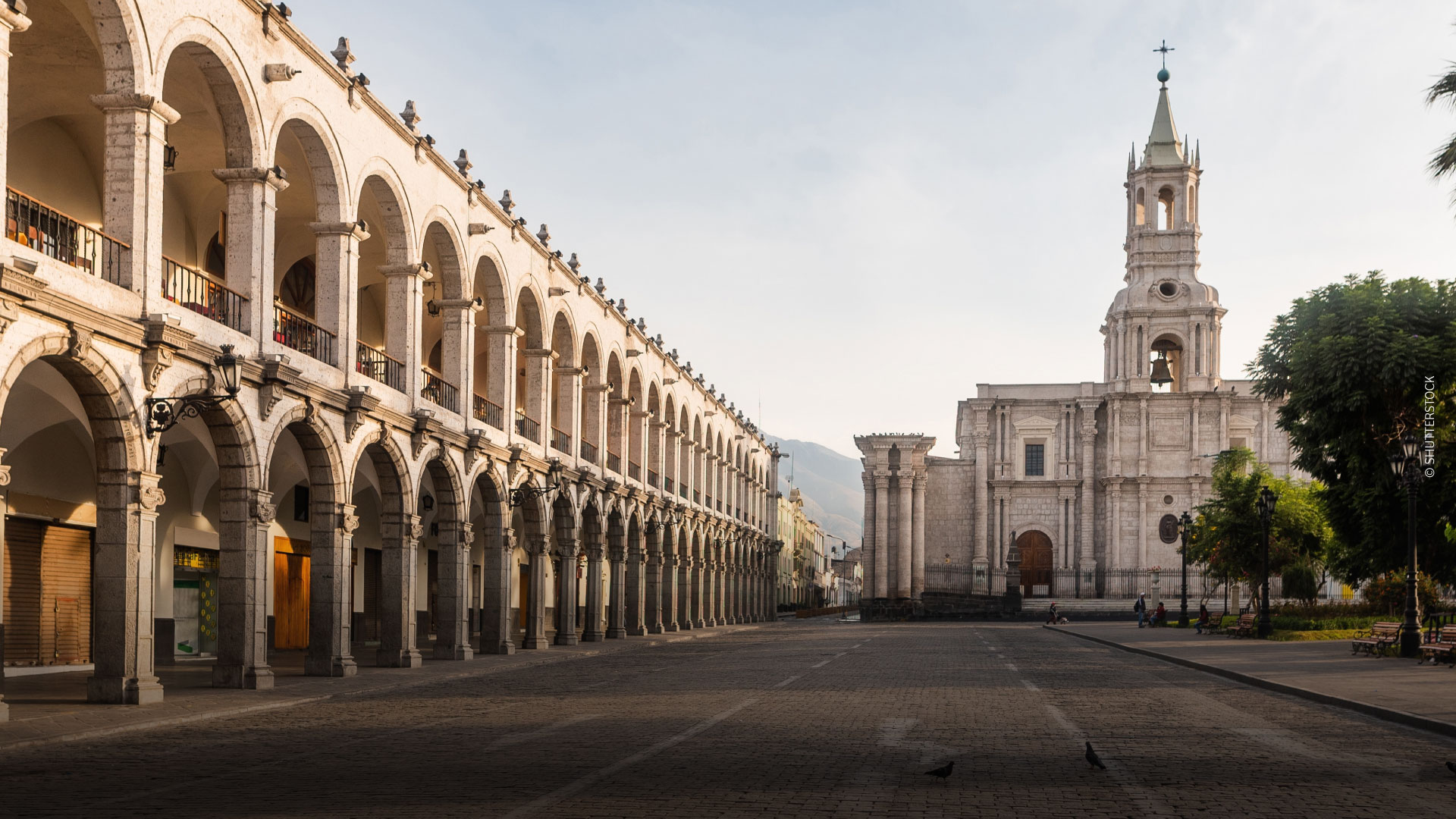 Centre historique d’Arequipa, Pérou.