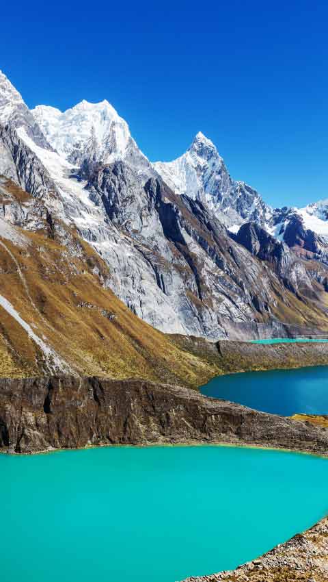 Cordigliera Huayhuash al tramonto