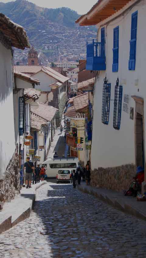 Artigiano nel quartiere di San Blas