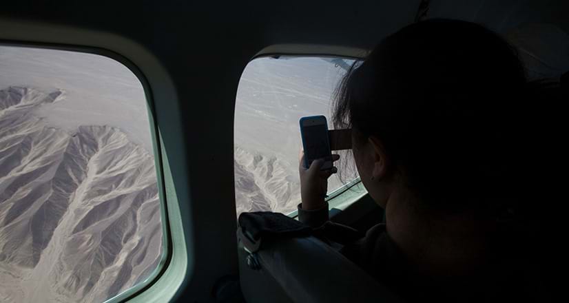 Sobrevuelo en las líneas de Nasca