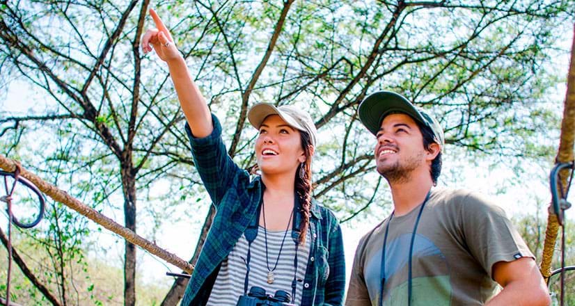 Turistas na Area de Conservação Privada de Chaparrí