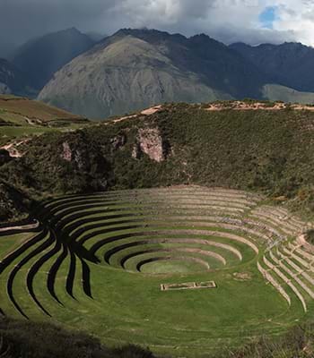 Anfiteatro do sítio histórido de Moray