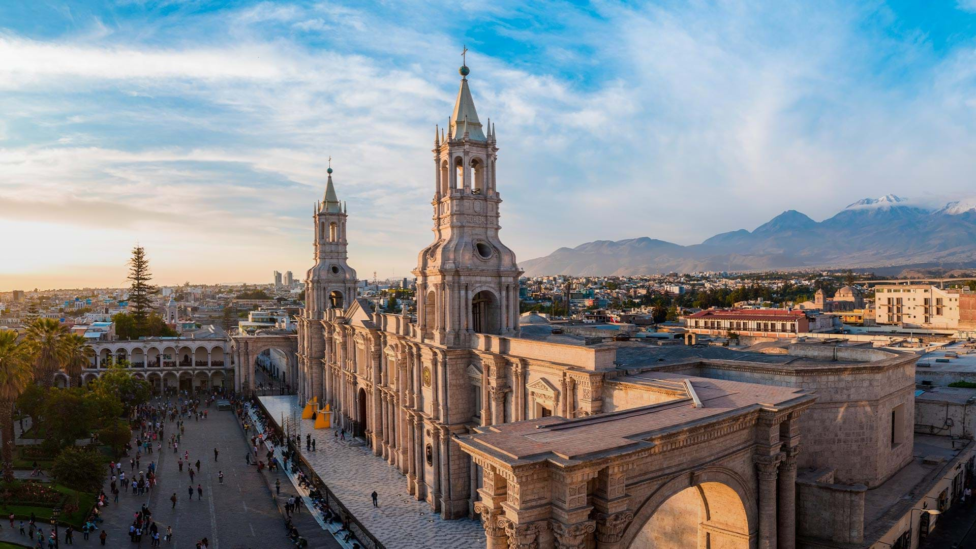 Arequipa, Peru., an enchanting land of volcanoes