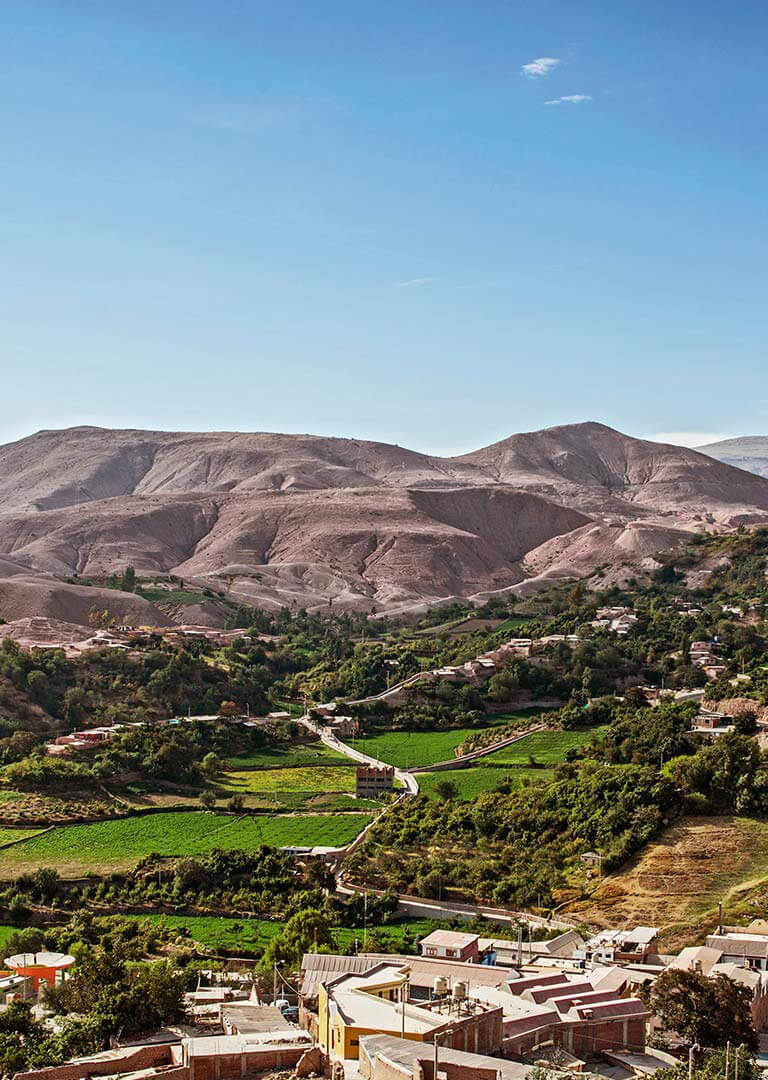 Campiña del distrito de Torata, Provincia de Mariscal Nieto