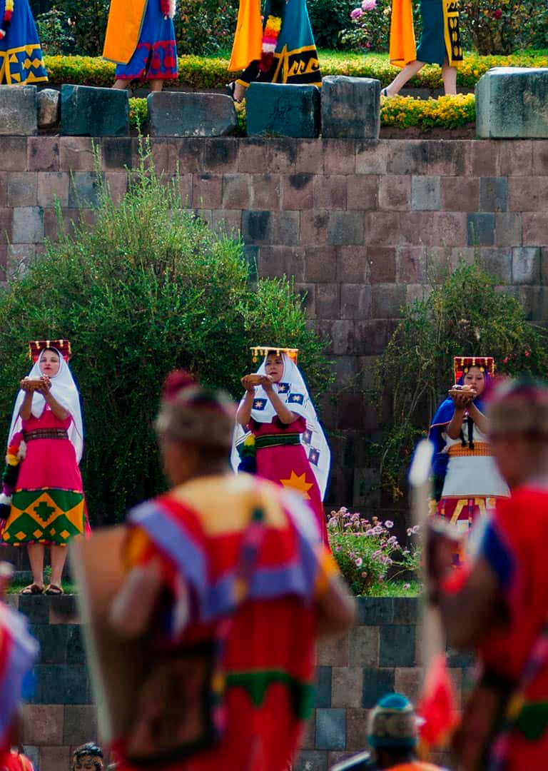 Festival del Inti Raymi, Templo del Qorikancha