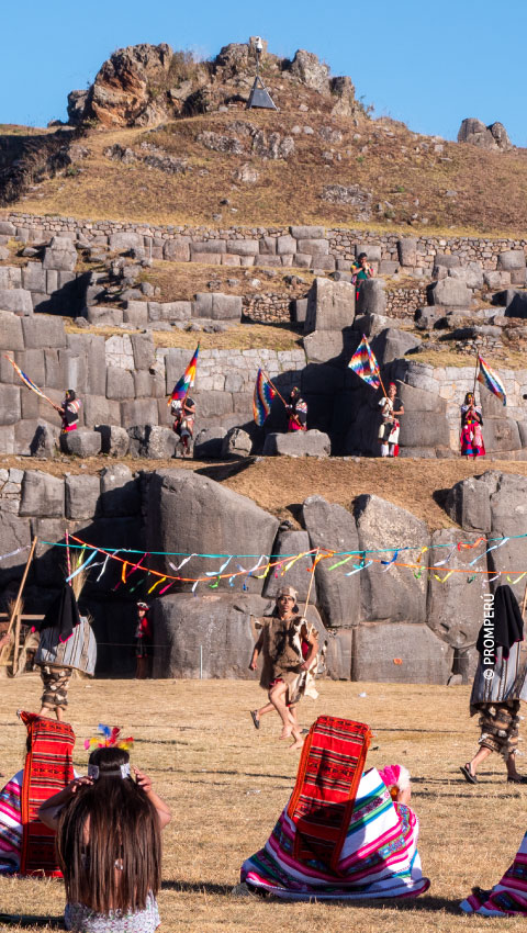 Celebración del Inti Raymi en Saqsaywaman / © PROMPERÚ