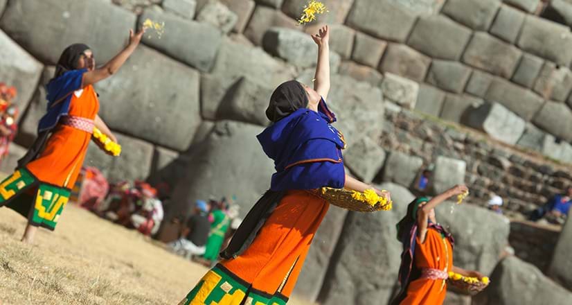    Inti Raymi Festival in der Festung Sacsayhuaman