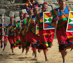 Inti Raymi Festival in der Festung Sacsayhuaman