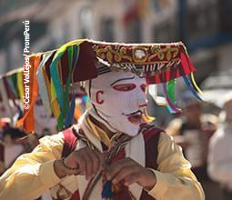 Inszenierung des Festes des señor de Qoyllurit’i