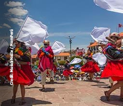 Procession of the Virgin of La Candelaria