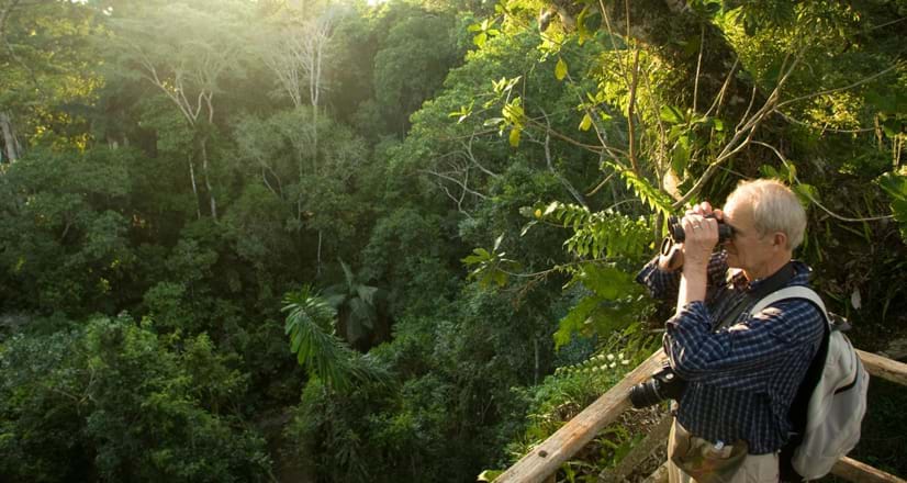 Interior Madre de Dios - Turista Parque Nacional del Manu