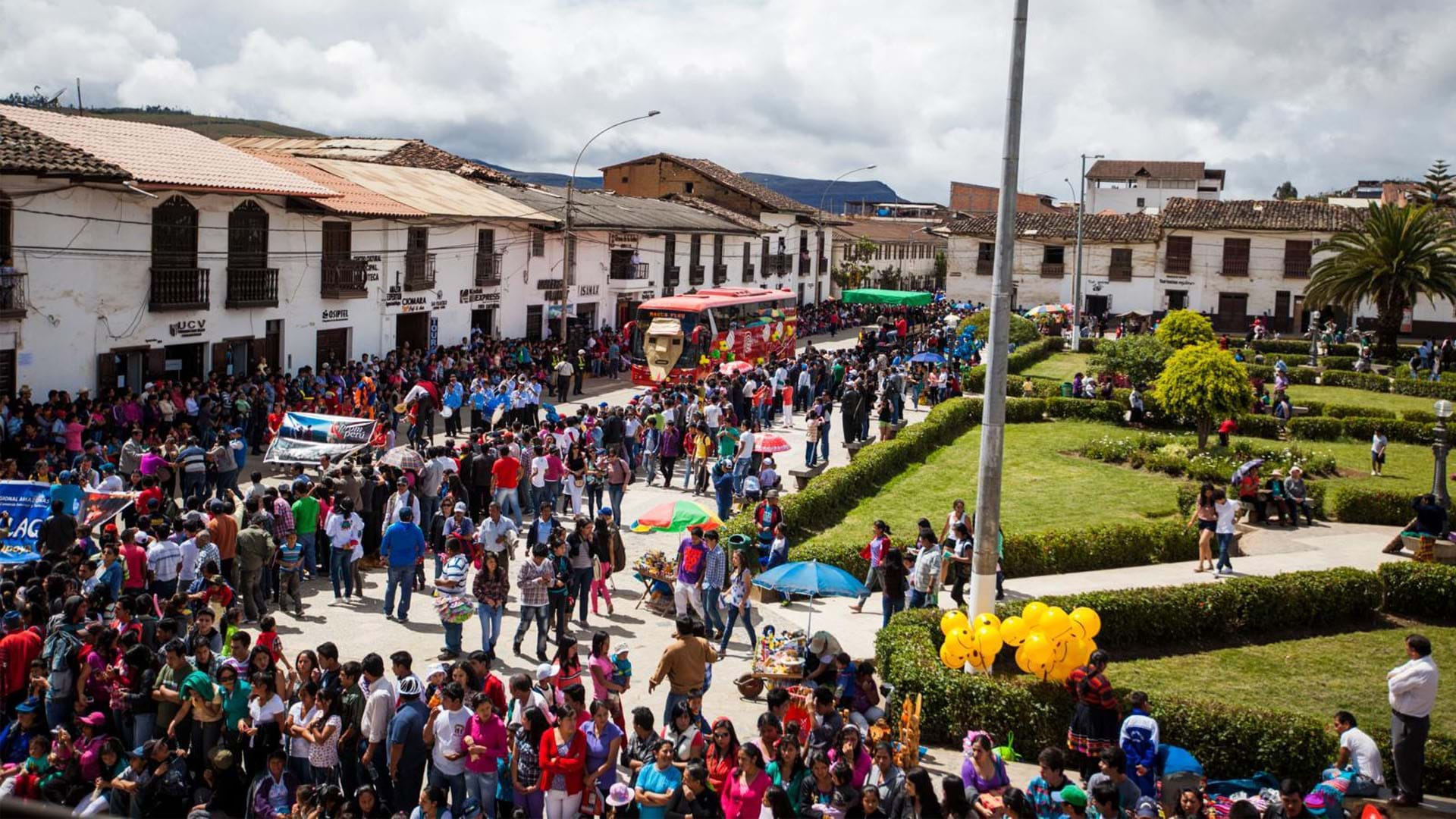 Raymillacta en la Plaza de Armas