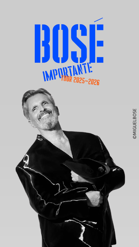 Bosé, Importante tour 2025-2026.
