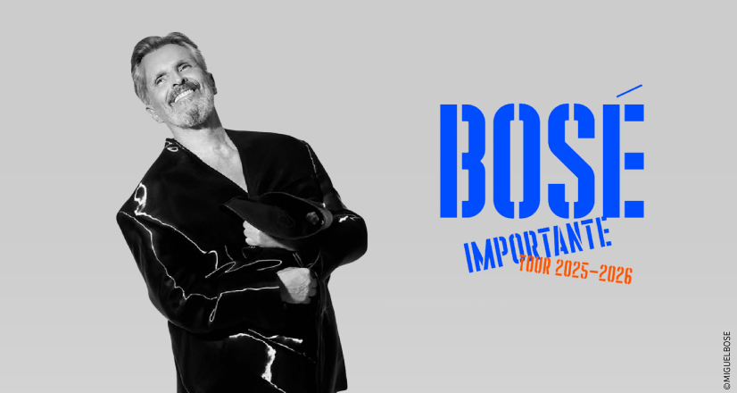 Bosé, Importante tour 2025-2026.