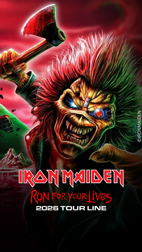 Iron Maiden “Run for your lives” en Lima 2026.