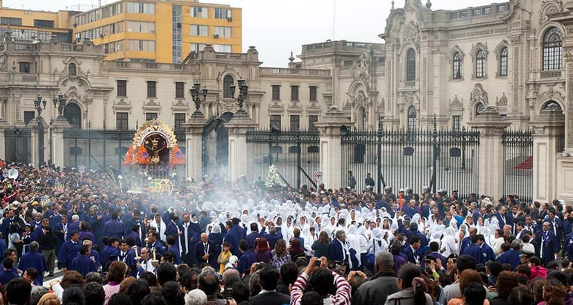 Seigneurs des Miracles pendant la Semaine Sainte