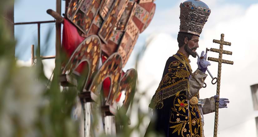 Processione di San Pietro a Cusco