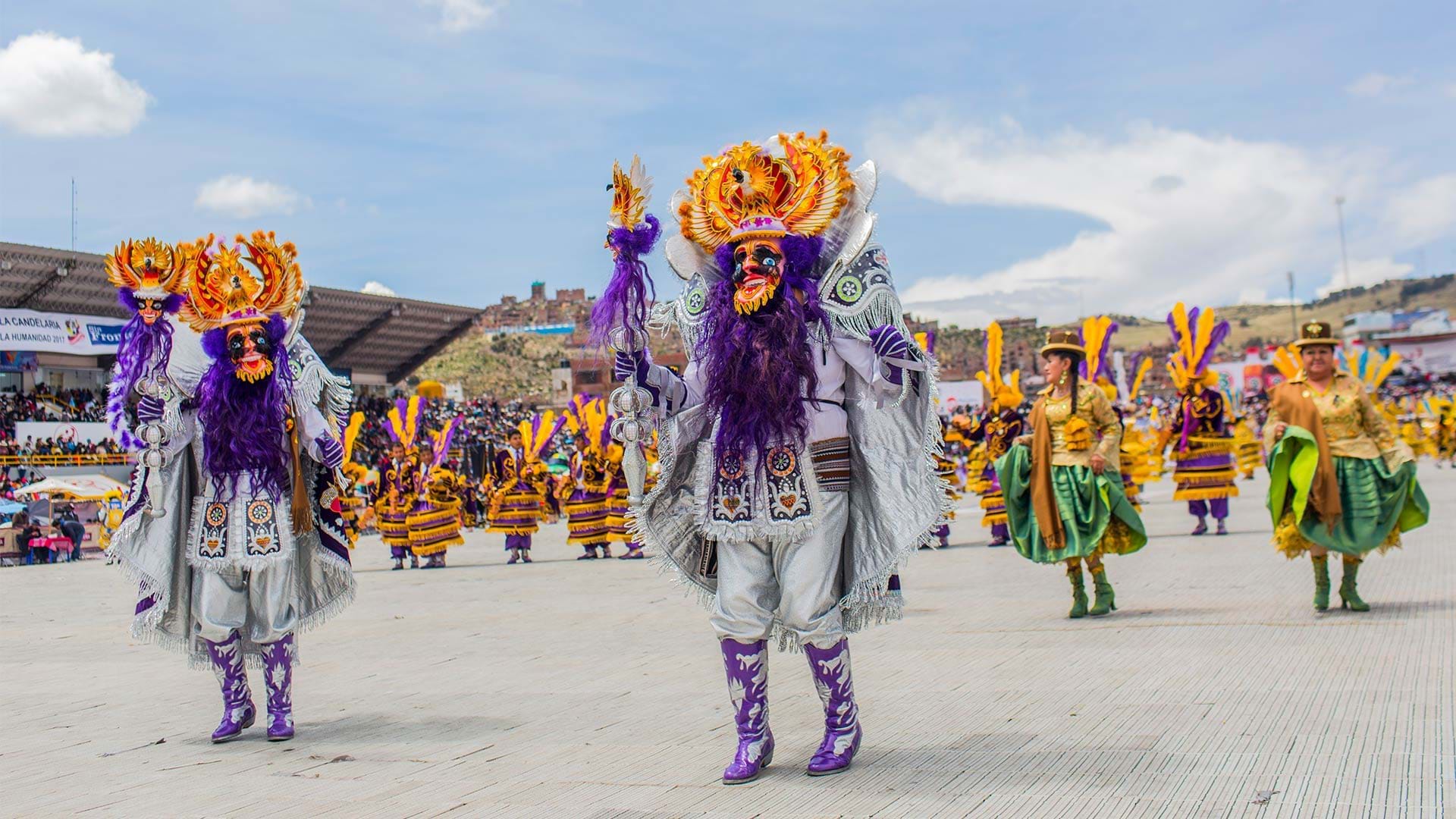 カンデラリア祭のお祝い, プーノ州
