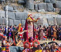 Festival do Inti Raymi em Sacsayhuamán