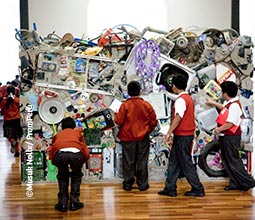 Ausstellung im Museum der Künste in Lima