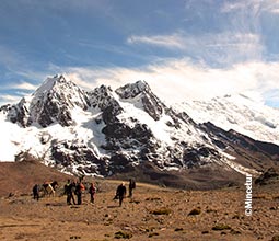 Amazing andean landscape. Andean Lodges is located in a strategic place.
