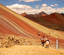 Amazing andean landscape. Andean Lodges is located in a strategic place.