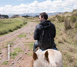 horse riding at Sacred Valley