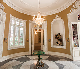Interior of the Osma Museum in Lima