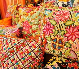 Typical embroidery of Cuzco