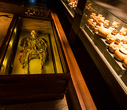 Remains of the Lord of Sipan in Lambayeque