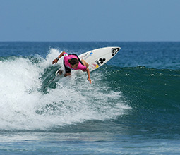 Surfer Sofia Mulanovich in Piura