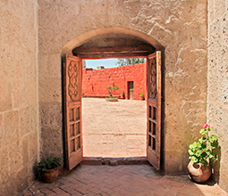 Entrance to the Santa Catalina Monastery