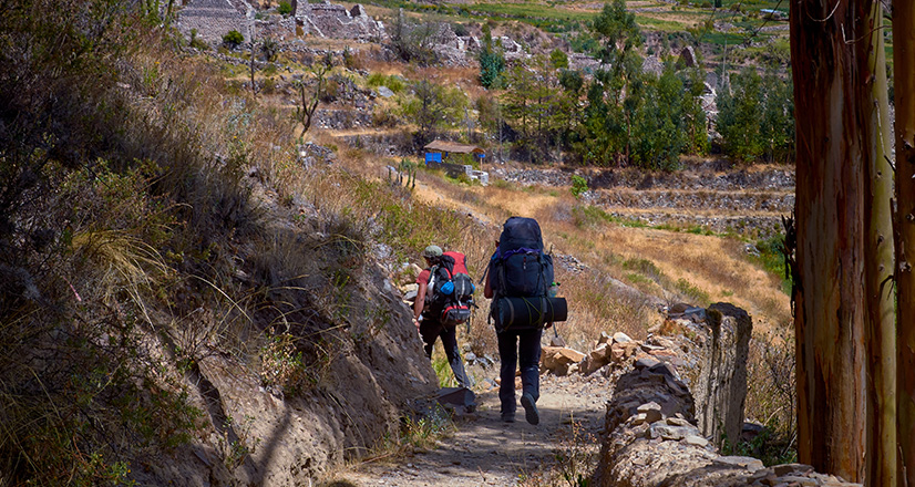 Adventure tourism in the Colca Valley