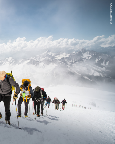 Mountain climbing in Huaraz