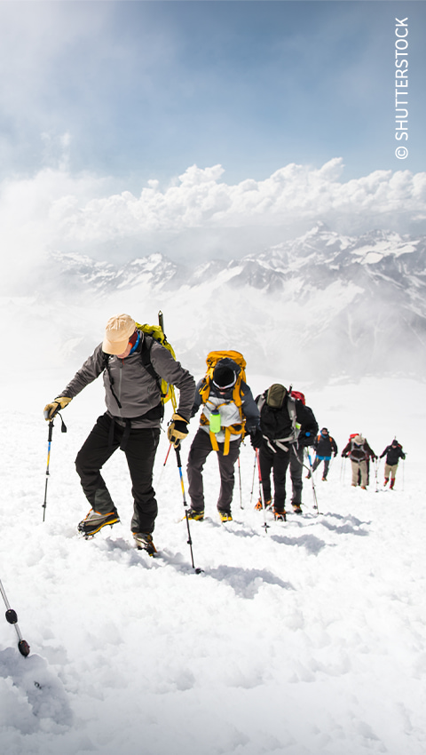 Mountain climbing in Huaraz