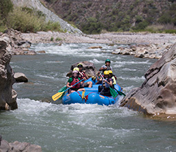 Tourism and canoeing in the Colca Valley