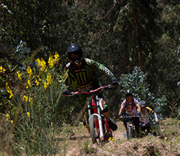 Mountain biking practice