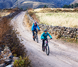 Cycling in Maras and Moray