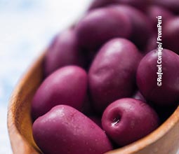 Aceitunas de la zona, una delicia.